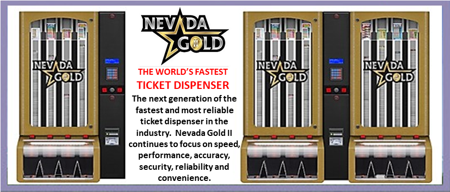 Arrow Nevada Gold II Ticket Dispenser